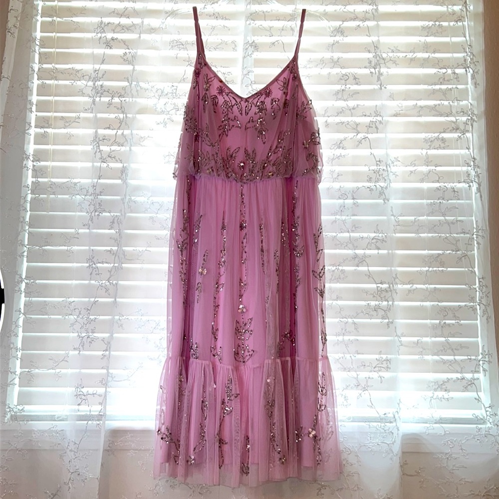 Adrianna Papell beaded dress